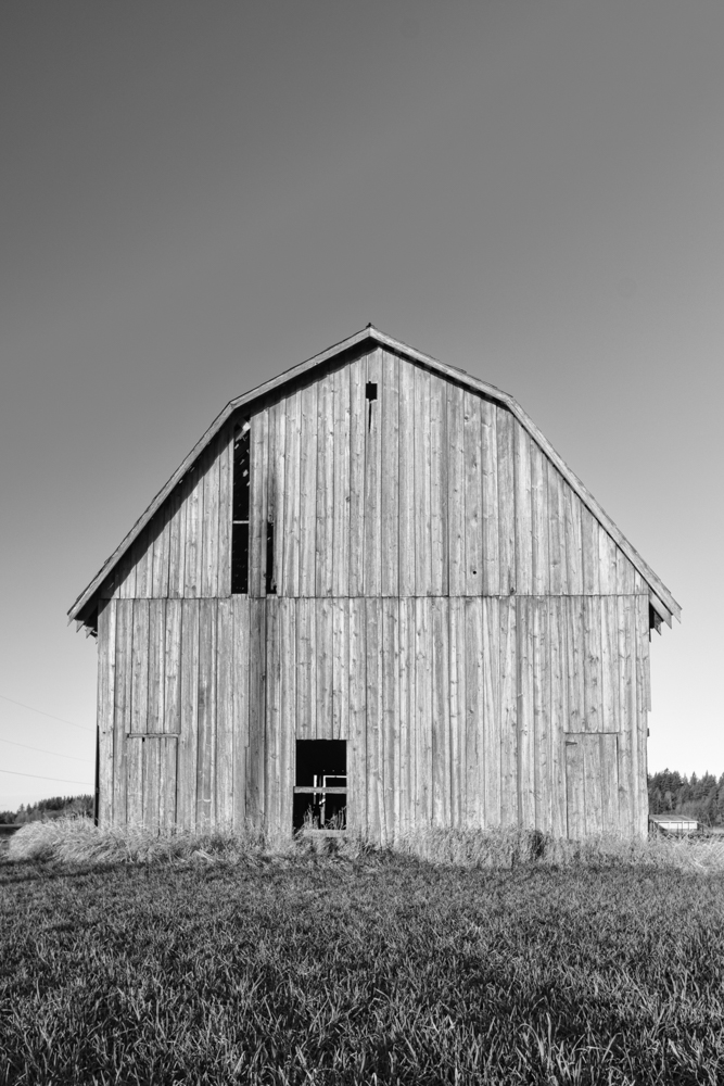 Black & White Barn